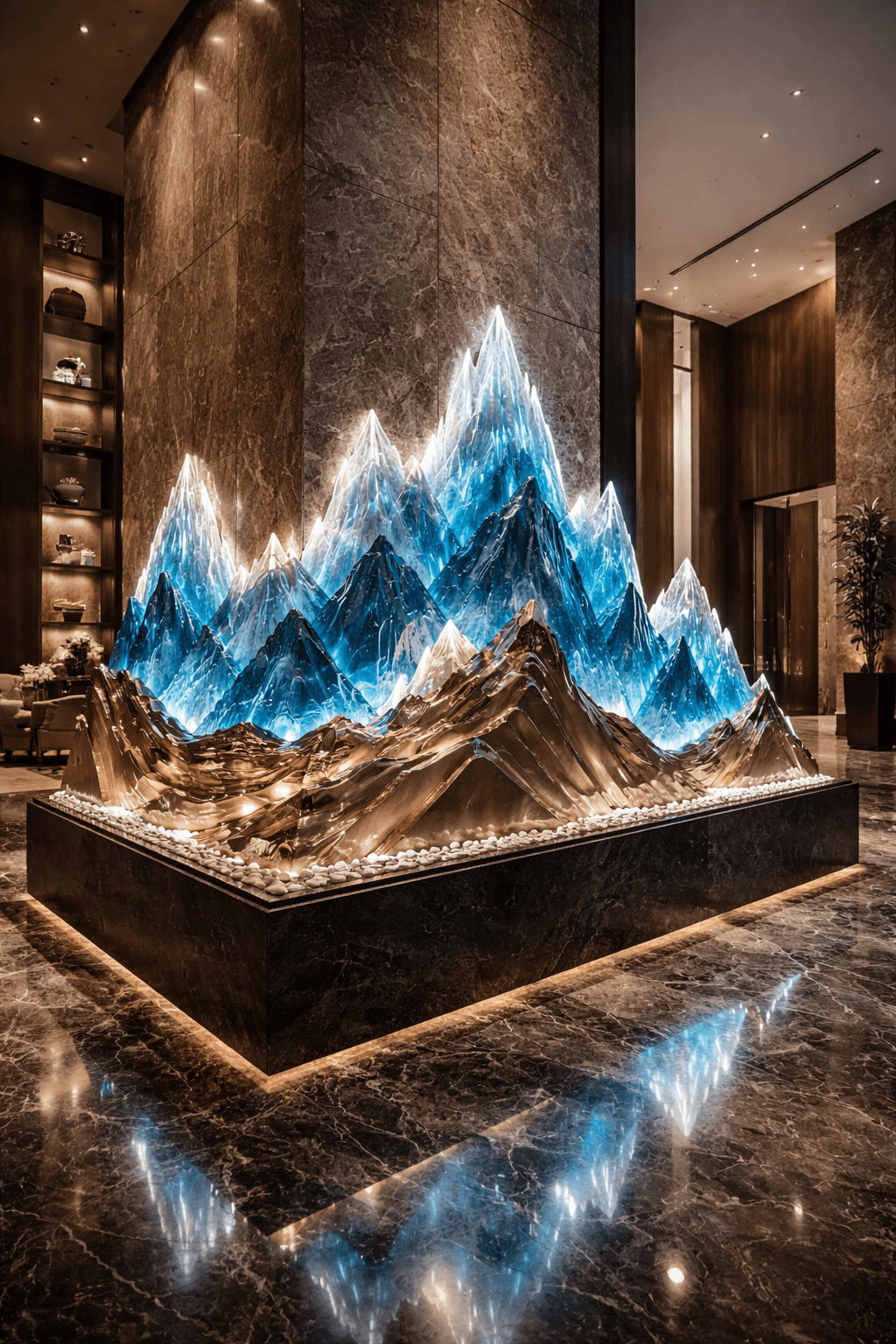 Инсталляция для лобби